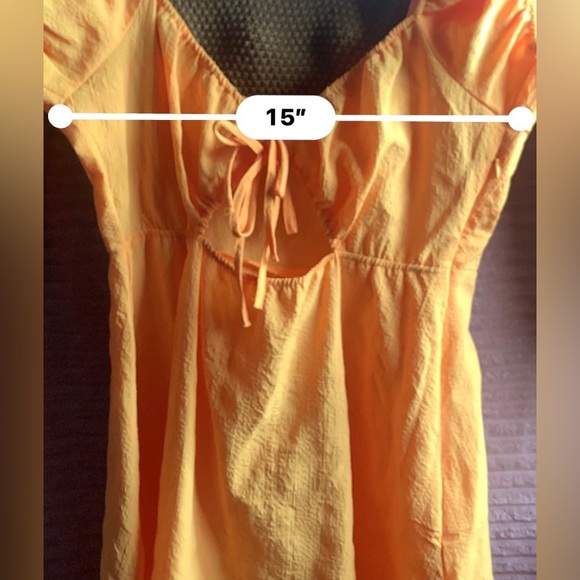 💥DIVIDED VESTIDO CORTO💥AMARILLO CANARIO💥Sz L💥NUEVO💥CM52 - Picture 10 of 10